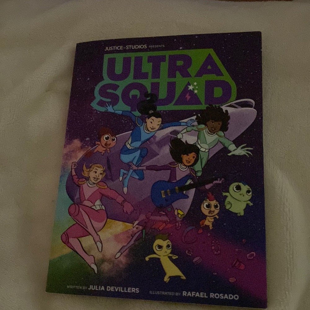Justice Studios Ultra Squad children’s comic book